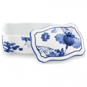 Ginori Oriente Italiano Indaco Rectangular Jewelry Box